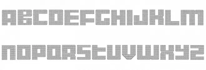 Display Gothic F Regular Polices MAJUSCULES