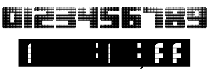Display Gothic G Regular Font OTHER CHARS