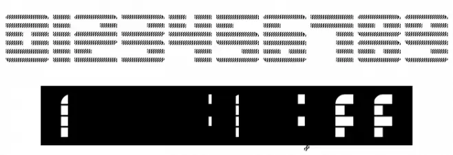 Display Gothic I Regular Font OTHER CHARS