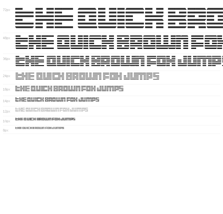 Display Gothic K Regular Waterfall