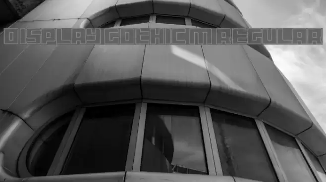 Display Gothic M Regular フォント examples