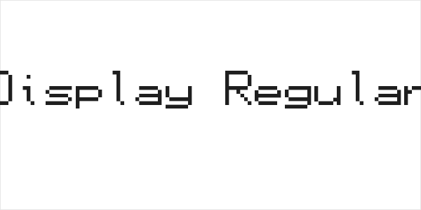 Display Regular Logo