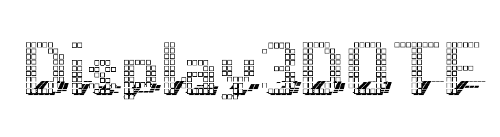 Display3DOTF  免费字体下载