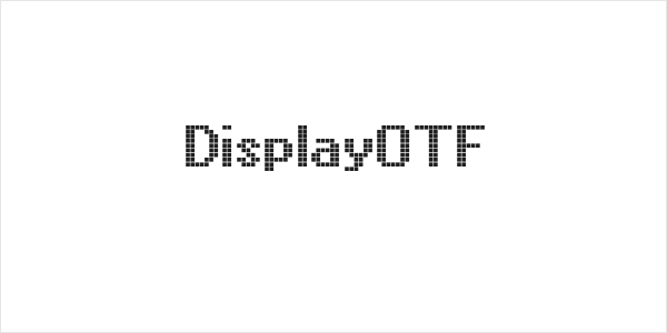 DisplayOTF Logo