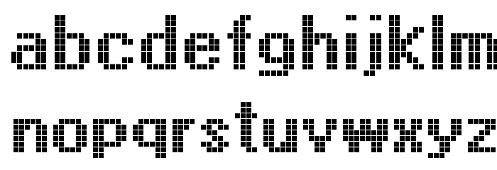 DisplayOTF Font LOWERCASE