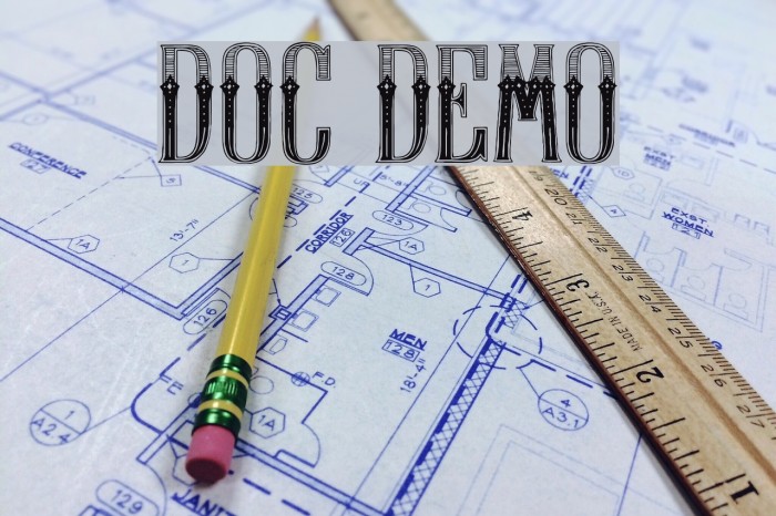 DisplayOfCharacter DEMO Fonte examples