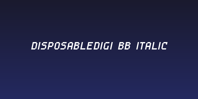 DisposableDigi BB Italic Social Header