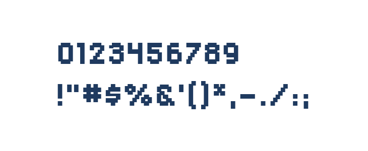 DisposableDroid BB Bold Other Characters