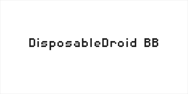 DisposableDroid BB Logo