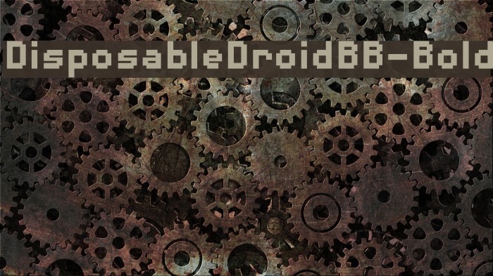 DisposableDroidBB-Bold Example 2