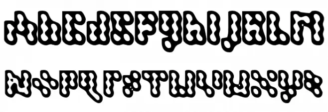 Dispute Regular フォント 大文字