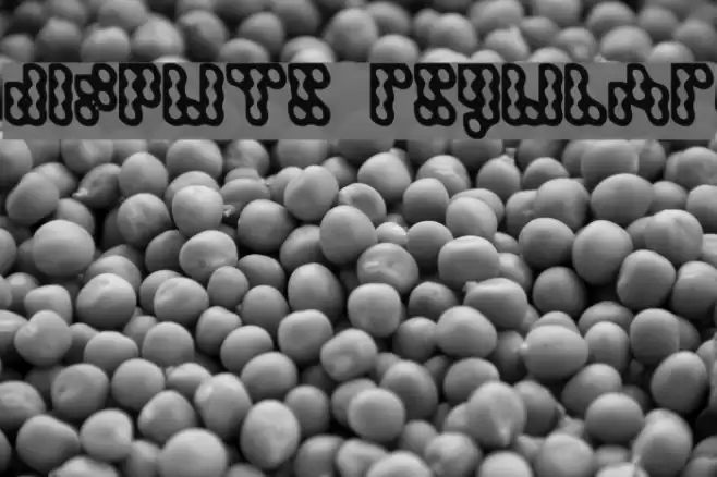 Dispute Regular Font examples