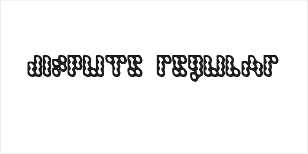 Dispute Regular Logo