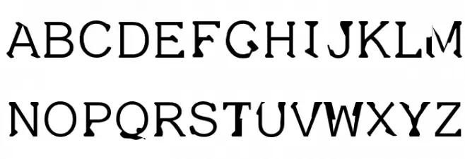 Dissatisfaction Шрифта ВЕРХНИЙ