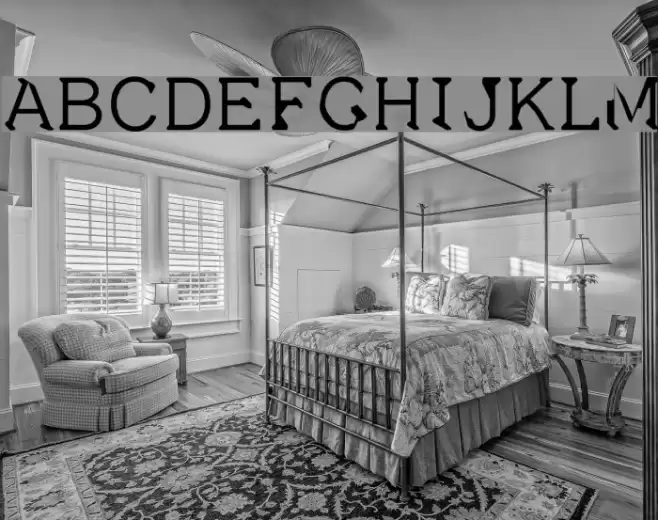 Dissatisfaction Font examples