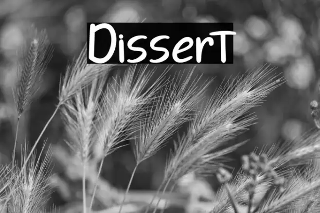 Dissert Example 3