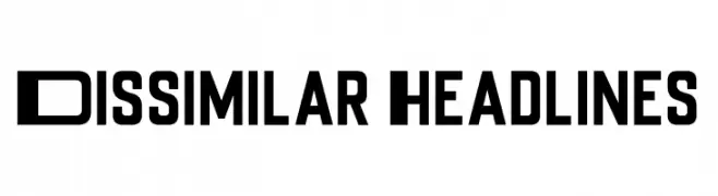 Dissimilar Headlines  フリーフォントのダウンロード