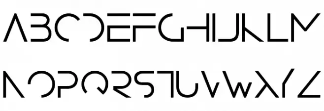 DissolveRegular 字体 大写