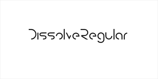 DissolveRegular Logo