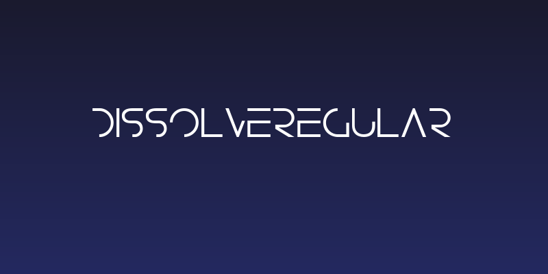 DissolveRegular Social Header
