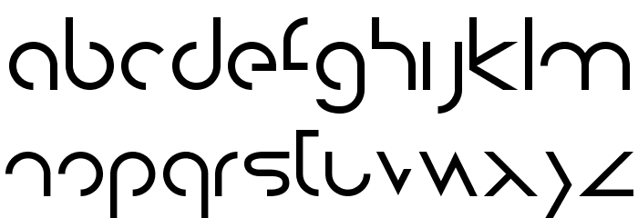 DissolveRegular Шрифта строчной