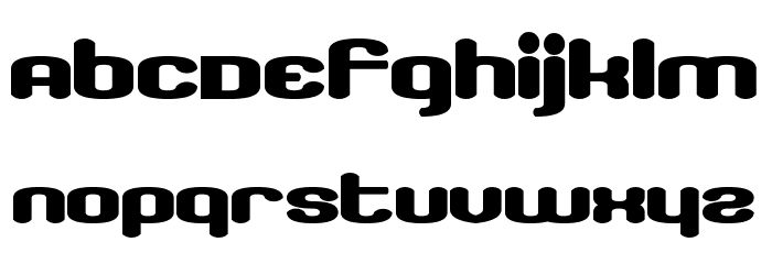 Dissolved Exchange Font LOWERCASE