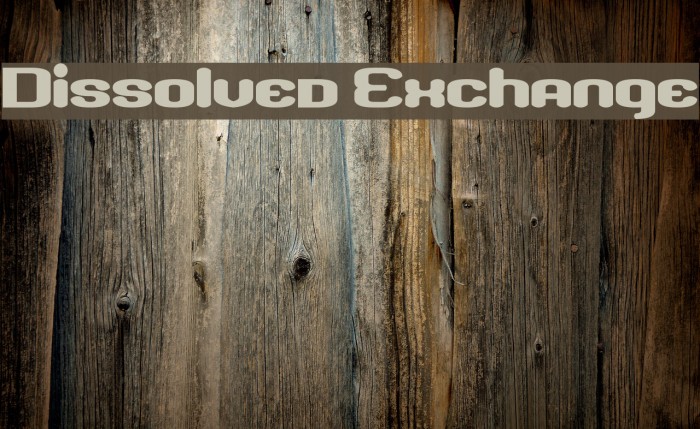Dissolved Exchange Polices examples