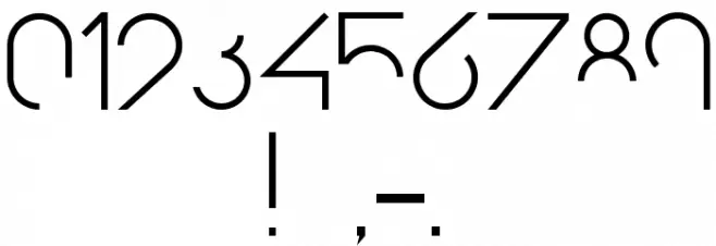 Dissolvelight Font OTHER CHARS