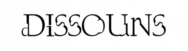Dissouns  Frei Schriftart Herunterladen