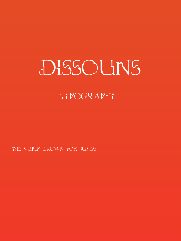 Dissouns Poster