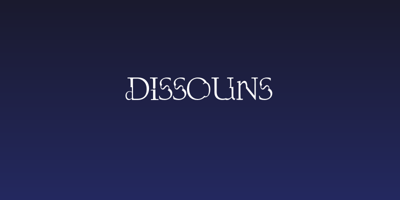 Dissouns Social Header