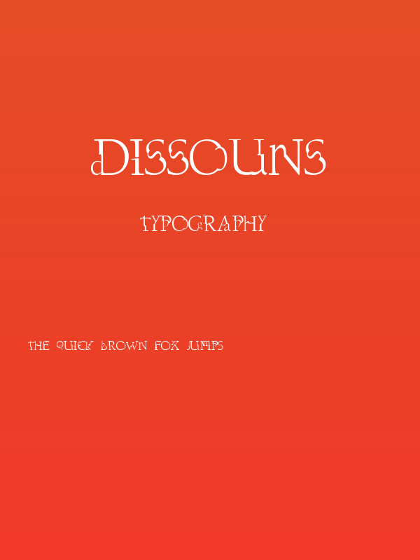 Dissouns Poster