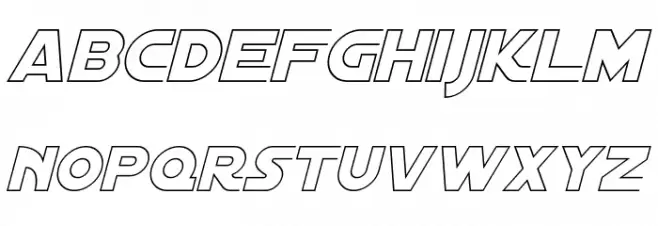 Distant Galaxy AltOutline Italic Fuentes MINÚSCULAS