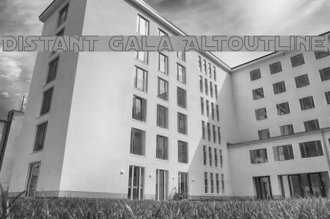 Distant Galaxy AltOutline フォント examples