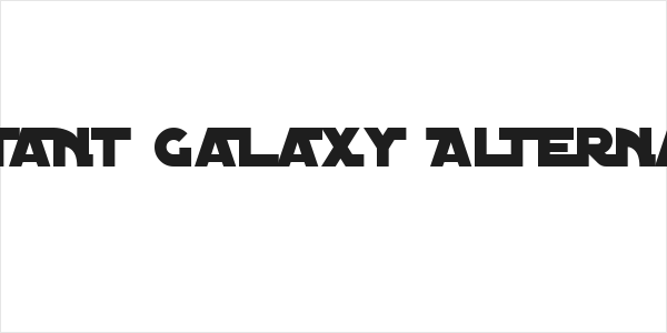 Distant Galaxy Alternate Logo