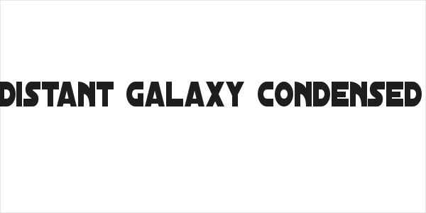 Distant Galaxy Condensed Logo