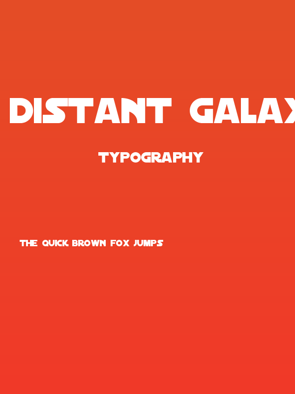 Distant Galaxy Solid Poster