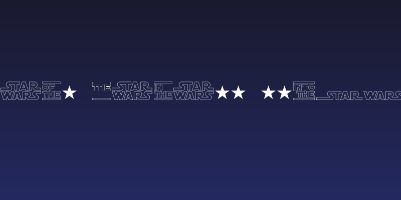 Distant Galaxy Symbols Social Header