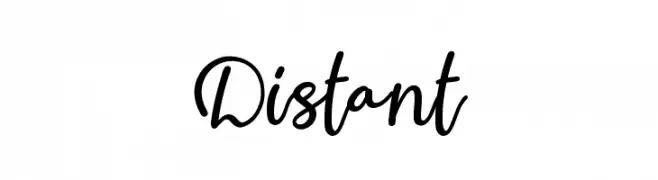 Distant  नि: शुल्क फ़ॉन्ट्स डाउनलोड