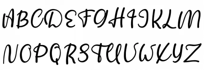 Distant Шрифта ВЕРХНИЙ