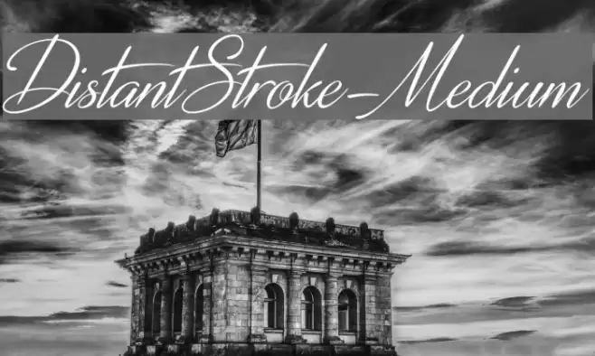 DistantStroke-Medium examples