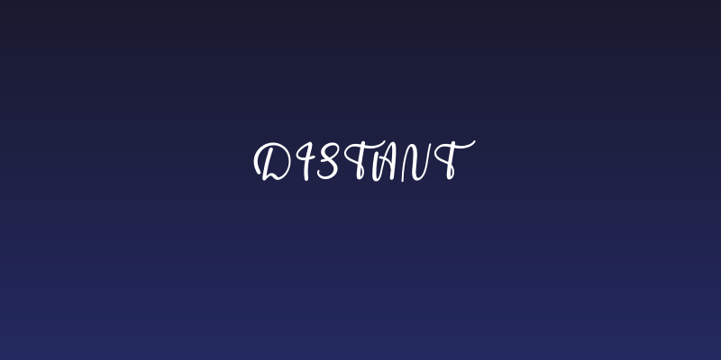 Distant Social Header