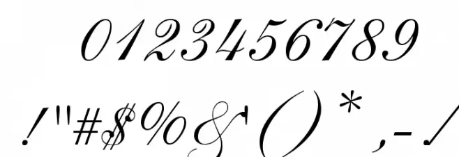 Distemper Font OTHER CHARS