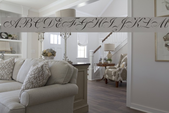 Distemper Font examples