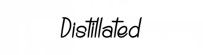 Distillated  font caratteri gratis