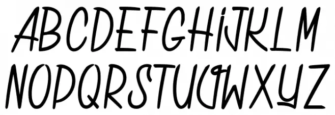 Distillated_PersonalUseOnly Schriftart Groß