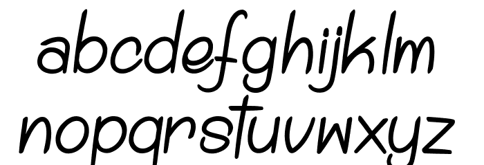Distillated_PersonalUseOnly Font LOWERCASE