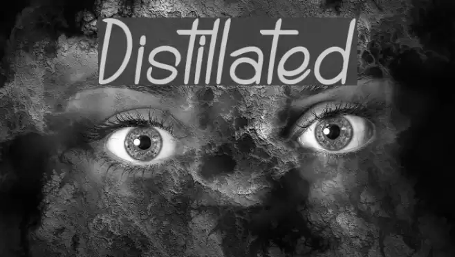 Distillated Font examples