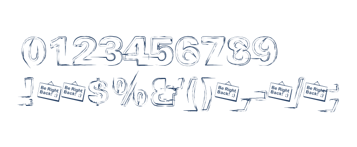 Distopia Black Outlines Other Characters