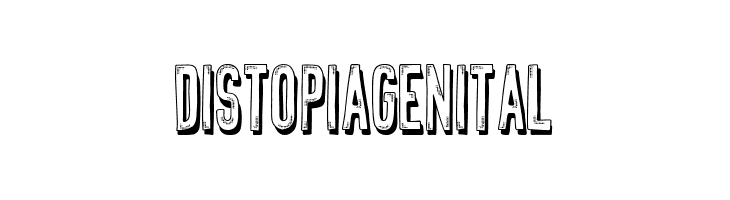Distopia Genital  免费字体下载